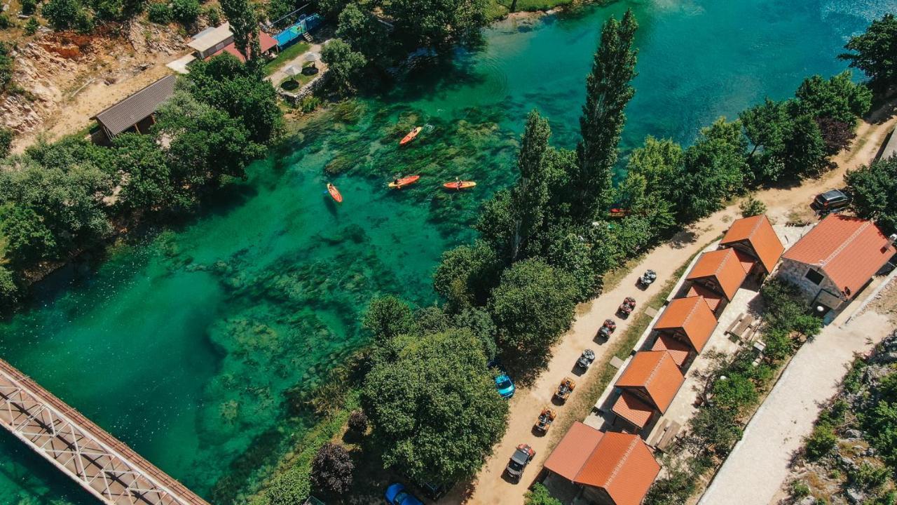 River Huts Zrmanja 奥布罗瓦茨 外观 照片