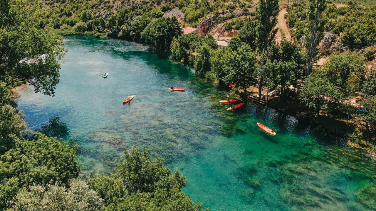 River Huts Zrmanja 奥布罗瓦茨 外观 照片